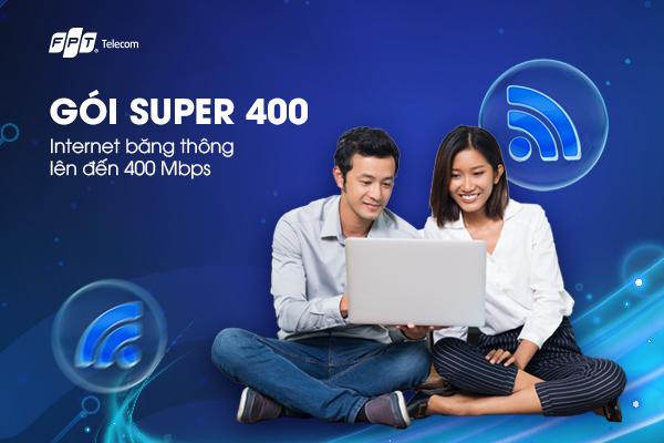 GOI INTERNET FPT DOANH NGHIEP SUPER 400